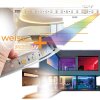 LED Streifen Set RGB /W 10m mit Trafo und Fernbedienung