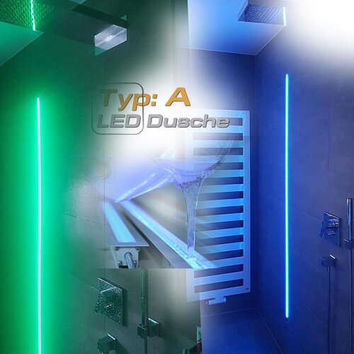 LED Leiste für Dusche Bad 99,00 Komplettset, LED Fliesen, € & Dusche