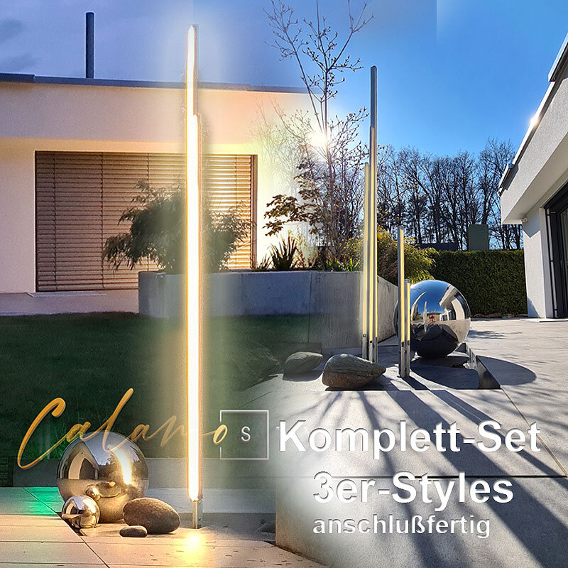 Moderne Gartenbeleuchtung: Design Außenleuchte 3 , 289,29 moderne Flammig € als