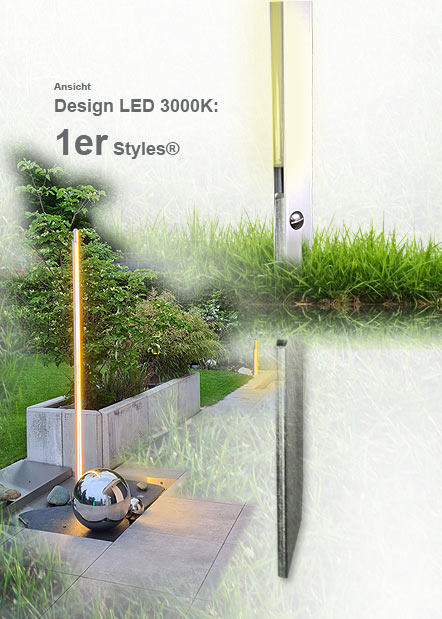 Gartenbeleuchtung , Design-Aussenleuchte, Design € 69,99 Gartenleuchte, System